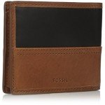 Fossil Men's Rfid Flip ID Bifold Wallet