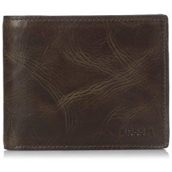 Fossil Men's Rfid Flip ID Bifold Wallet