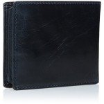 Fossil Men's Rfid Flip ID Bifold Wallet
