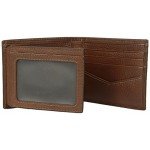 Fossil Men's Rfid Flip ID Bifold Wallet