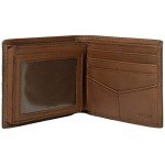 Fossil Men's Rfid Flip ID Bifold Wallet