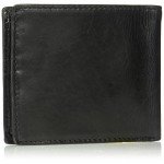 Fossil Men's Rfid Flip ID Bifold Wallet
