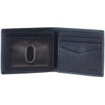 Fossil Men's Rfid Flip ID Bifold Wallet