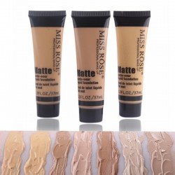 Foundation Base Matte Liquid Makeup Concealer Full Coverage Long Lasting Face Cream Whitening Brighten Contour Primer Foundation