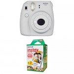 Fujifilm Instax Mini 9 Instant Camera - Smokey White