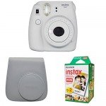 Fujifilm Instax Mini 9 Instant Camera - Smokey White