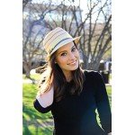 Funky Junque UPF50+ Adjustable Multicolor Woven Pattern Short Brim Fedora Hat
