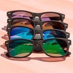 GAMMA RAY CHEATERS Best Value Polarized UV400 Classic Style Sunglasses with Mirror Lens and Multi Pack Options