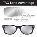 GAMMA RAY CHEATERS Best Value Polarized UV400 Classic Style Sunglasses with Mirror Lens and Multi Pack Options