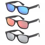 GAMMA RAY CHEATERS Best Value Polarized UV400 Classic Style Sunglasses with Mirror Lens and Multi Pack Options