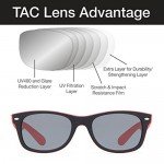 GAMMA RAY CHEATERS Best Value Polarized UV400 Classic Style Sunglasses with Mirror Lens and Multi Pack Options