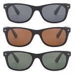 GAMMA RAY CHEATERS Best Value Polarized UV400 Classic Style Sunglasses with Mirror Lens and Multi Pack Options