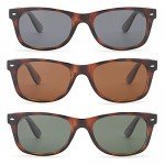 GAMMA RAY CHEATERS Best Value Polarized UV400 Classic Style Sunglasses with Mirror Lens and Multi Pack Options