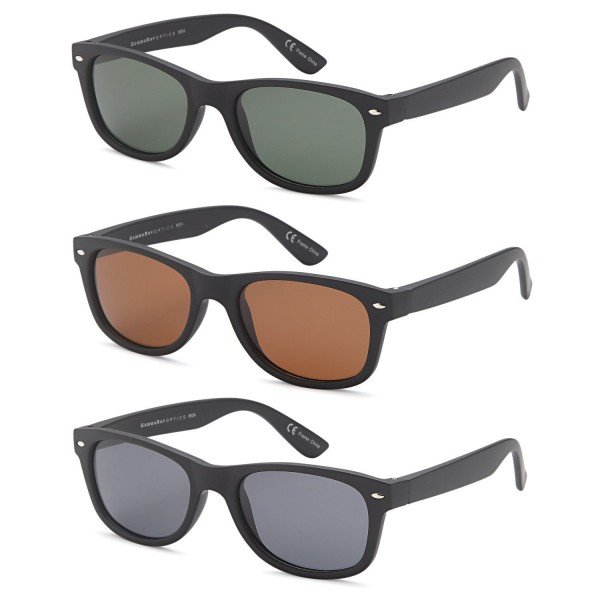 GAMMA RAY CHEATERS Best Value Polarized UV400 Classic Style Sunglasses with Mirror Lens and Multi Pack Options