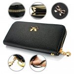 GEARONIC TM Women Wallet Long Clutch Faux Leather Card Holder Fashion Purse Lady Woman Handbag Bag