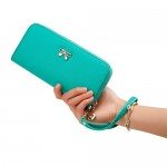 GEARONIC TM Women Wallet Long Clutch Faux Leather Card Holder Fashion Purse Lady Woman Handbag Bag