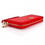 GEARONIC TM Women Wallet Long Clutch Faux Leather Card Holder Fashion Purse Lady Woman Handbag Bag