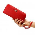 GEARONIC TM Women Wallet Long Clutch Faux Leather Card Holder Fashion Purse Lady Woman Handbag Bag