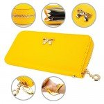 GEARONIC TM Women Wallet Long Clutch Faux Leather Card Holder Fashion Purse Lady Woman Handbag Bag