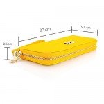 GEARONIC TM Women Wallet Long Clutch Faux Leather Card Holder Fashion Purse Lady Woman Handbag Bag