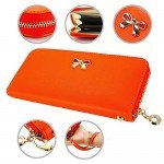 GEARONIC TM Women Wallet Long Clutch Faux Leather Card Holder Fashion Purse Lady Woman Handbag Bag