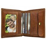 Genuine Leather Multi-function ID or Bank Card Wallet for Men