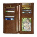 Genuine Leather Multi-function ID or Bank Card Wallet for Men