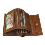 Genuine Leather Multi-function ID or Bank Card Wallet for Men