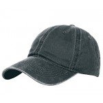 Glamorstar Classic Unisex Baseball Cap Adjustable Washed Dyed Cotton Ball Hat