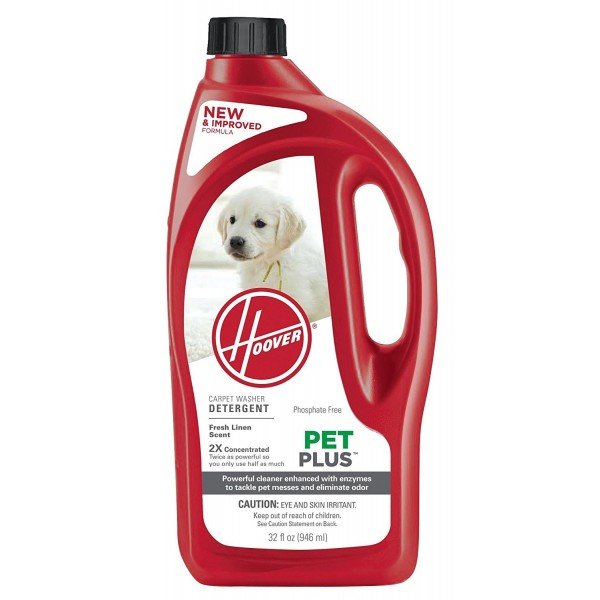 HOOVER 2X PetPlus Pet Stain & Odor Remover 32 oz, AH30325NF