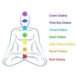 Hamoery Men Women 8mm Lava Rock 7 Chakras Diffuser Bracelet Braided Rope Natural Stone Yoga Beads Bracelet Bangle
