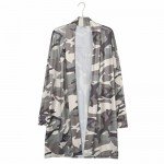 Haoricu Women Cardigan, Womens Open Front Floral Print Chiffon Loose Shawl Kimono Cover up Shirt