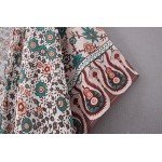 Haoricu Women Cardigan, Womens Open Front Floral Print Chiffon Loose Shawl Kimono Cover up Shirt