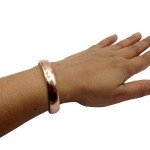 Healing Lama Hand Forged 100% Copper Bracelet. Made with Solid and High Gauge Pure Copper. Helps Reducing the Joint Pain and Stiffness, Joint Related Inflammation and Skin Allergies.