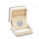 Heart Cremation Urn Necklace for Ashes Urn Jewelry Memorial Pendant with Fill Kit and Gift Box - Always on my mind forever in my heart