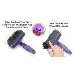 Hertzko Self Cleaning Slicker Brush