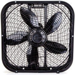 Holmes 20-Inch Box Fan, Black