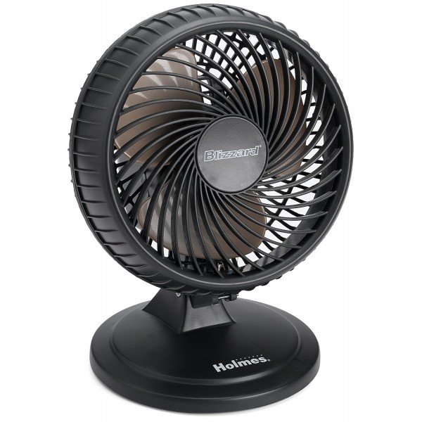 Holmes Lil' Blizzard 8-Inch Oscillating Table Fan