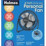 Holmes Mini High Velocity Personal Fan, HNF0410A-BM