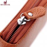 Hot Sale Genuine Leather Unisex Card Holder Wallets High Quality Female Credit Card Holders Women Pillow Card holder Purse