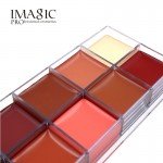 IMAGIC Halloween Face Body Paint Oil Painting Art Make Up Set Tools Party Fancy Dress 12 Flash Tattoo Color+6pcs Paint Brush
