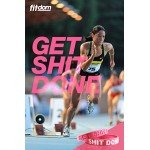 Inspirational Silicone Bracelets Rubber Band Wristbands. Custom Embossed With Motivational Saying "GET SHIT DONE". Perfect for Fitness, Basketball, CrossFit, Sports & Task