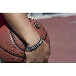 Inspirational Silicone Bracelets Rubber Band Wristbands. Custom Embossed With Motivational Saying "GET SHIT DONE". Perfect for Fitness, Basketball, CrossFit, Sports & Task