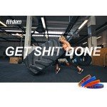 Inspirational Silicone Bracelets Rubber Band Wristbands. Custom Embossed With Motivational Saying "GET SHIT DONE". Perfect for Fitness, Basketball, CrossFit, Sports & Task