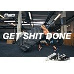 Inspirational Silicone Bracelets Rubber Band Wristbands. Custom Embossed With Motivational Saying "GET SHIT DONE". Perfect for Fitness, Basketball, CrossFit, Sports & Task