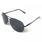 J+S Premium Military Style Classic Aviator Sunglasses, Polarized, 100% UV protection