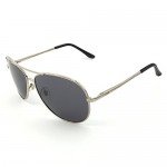 J+S Premium Military Style Classic Aviator Sunglasses, Polarized, 100% UV protection