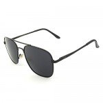 J+S Premium Military Style Classic Aviator Sunglasses, Polarized, 100% UV protection
