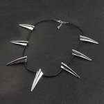 Jecool Black Panther Necklace Wakanda King T'Challa Black Panther Cosplay Necklace