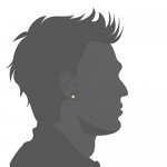 Jstyle Jewelry 3-6 Pairs Stainless Steel Mens Womens Stud Earrings Ear Plugs Tunnel